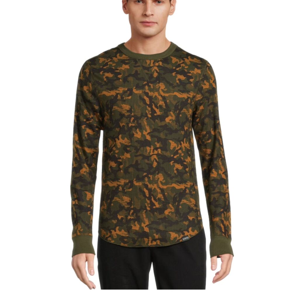 Hanes Originals Men's Raschel Reversible Knit Thermal Top